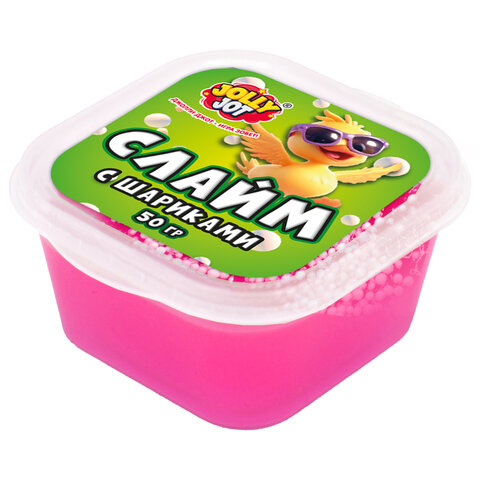 Слайм МИКС, 50 г, АССОРТИ, 8 видов, JOLLY JOT (ДЖОЛЛИ ДЖОТ), 667320 - фото 13