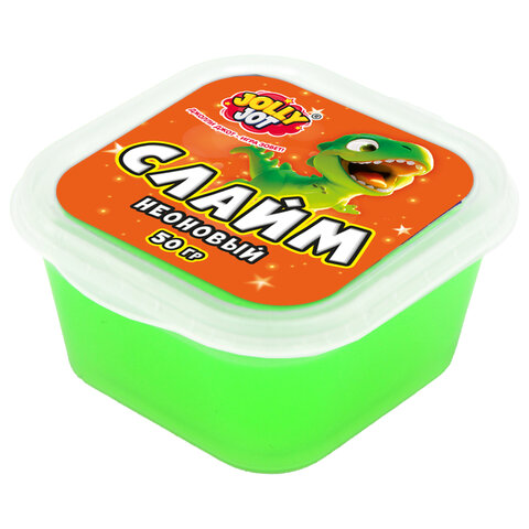 Слайм МИКС, 50 г, АССОРТИ, 8 видов, JOLLY JOT (ДЖОЛЛИ ДЖОТ), 667320 - фото 15