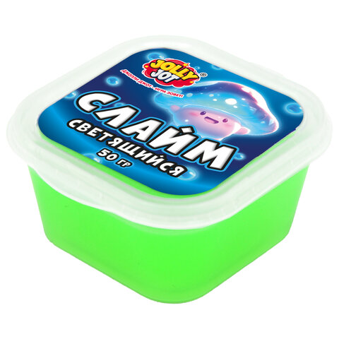 Слайм МИКС, 50 г, АССОРТИ, 8 видов, JOLLY JOT (ДЖОЛЛИ ДЖОТ), 667320 - фото 2