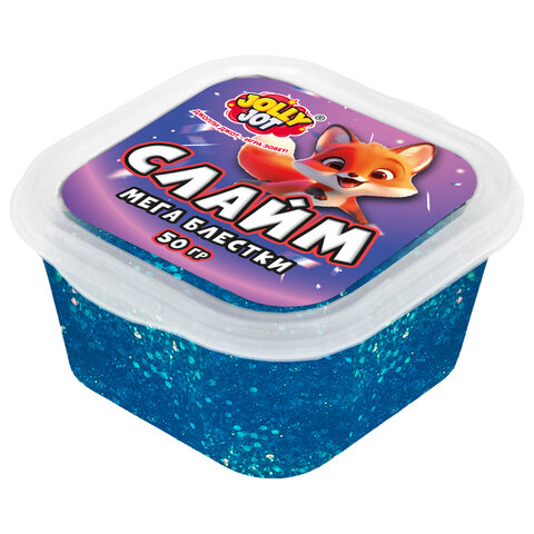 Слайм МИКС, 50 г, АССОРТИ, 8 видов, JOLLY JOT (ДЖОЛЛИ ДЖОТ), 667320 - фото 7