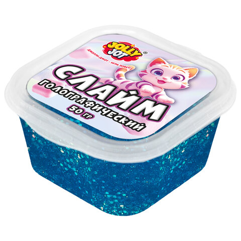 Слайм МИКС, 50 г, АССОРТИ, 8 видов, JOLLY JOT (ДЖОЛЛИ ДЖОТ), 667320 - фото 4