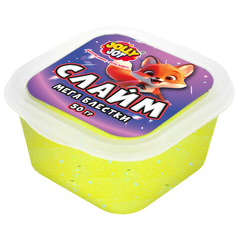 Слайм МИКС, 50 г, АССОРТИ, 8 видов, JOLLY JOT (ДЖОЛЛИ ДЖОТ), 667320 - фото 6