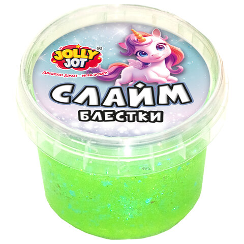 Слайм МИКС, 100 г, АССОРТИ, 8 видов, JOLLY JOT (ДЖОЛЛИ ДЖОТ), 667321 - фото 2
