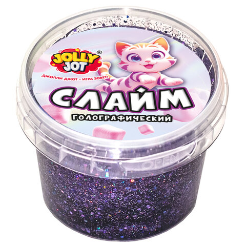 Слайм МИКС, 100 г, АССОРТИ, 8 видов, JOLLY JOT (ДЖОЛЛИ ДЖОТ), 667321 - фото 15
