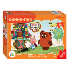 Пазл картонный 30 элементов, "МАКСИ-ПАЗЛЫ", АССОРТИ, поле 27х18 см