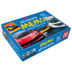 Игра настольная МЕМО 36 карточек, АССОРТИ, HATBER