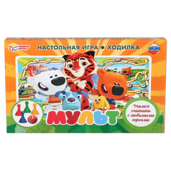 Игра-ходилка настольная, ЛИЦЕНЗИОННЫЕ СЮЖЕТЫ, ассорти, 217х330х27 мм, УМНЫЕ ИГРЫ