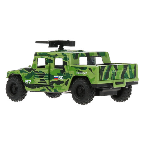 Машина металлическая коллекционная ВОЕННАЯ ТЕХНИКА ассорти, длина 12-15 см, инерционная, ТЕХНОПАРК