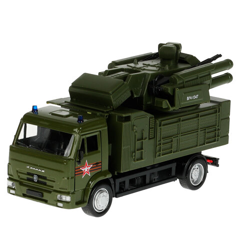 Машина металлическая коллекционная ВОЕННАЯ ТЕХНИКА ассорти, длина 12-15 см, инерционная, ТЕХНОПАРК