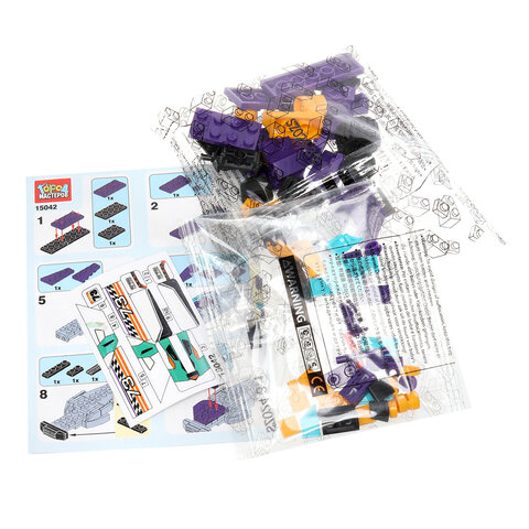 Конструктор пластиковый ROAD RACING, 51-102 детали, ассорти, ГОРОД МАСТЕРОВ