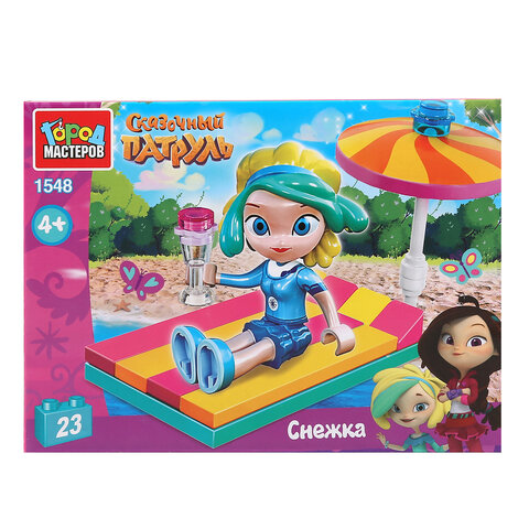 Конструктор пластиковый "СКАЗОЧНЫЙ ПАТРУЛЬ", 24-43 детали, ассорти, ГОРОД МАСТЕРОВ