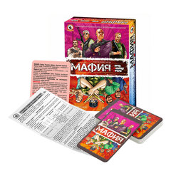 Игра настольная МАФИЯ, АССОРТИ, РУССКИЙ СТИЛЬ