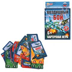 Игра настольная карточная &laquo;Воздушный бой&raquo;, 138&times;170&times;40 мм, УМНЫЕ ИГРЫ, 21536
