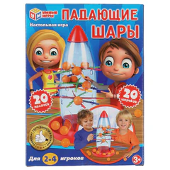 Игра настольная &laquo;Падающие шары&raquo;, 14,5&times;20&times;4,2 см, УМНЫЕ ИГРЫ, 30132