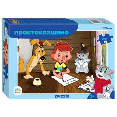 Пазл картонный, 60 элементов, лицензия &laquo;Мульт&raquo;, АССОРТИ, поле 23&times;33 см, STEP PUZZLE