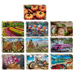 Пазл картонный, 500 элементов, АССОРТИ, поле 50&times;34,5 см, STEP PUZZLE