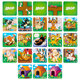 Игра настольная "Лапы и Тропы", 50 карточек, 10КОР, 6074