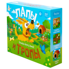 Игра настольная &laquo;Лапы и Тропы&raquo;, 50 карточек, 10КОР, 6074