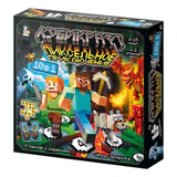 Игра настольная "Кубикрафт пиксельное приключение 10 в 1", 10 КОР, 5985