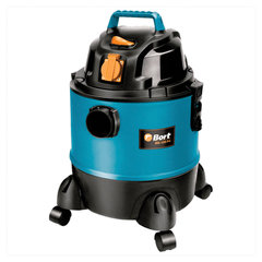 Пылесос хозяйственный BORT BSS-1220-Pro, 1250 Вт, сухая/влажная уборка, сила всасывания 250 Вт, бак 20 л