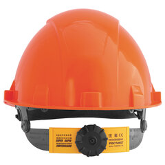 Каска защитная РОСОМЗ СОМЗ-55 Визион Rapid, храповый механизм регулировки, текстильное оголовье, ОРАНЖЕВАЯ