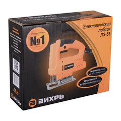 Лобзик электрический СЕТЕВОЙ, 600 Вт, 3000 ход/<wbr/>мин, глубина реза 55 мм, ВИХРЬ ЛЭ-55 72/<wbr/>9/1