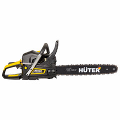 Бензопила HUTER BS-45, 2300 Вт, 3800 об/<wbr/>мин, длина шины 45 см, объем двигателя 45 см3, 3,1 л.с., 70/<wbr/>6/2