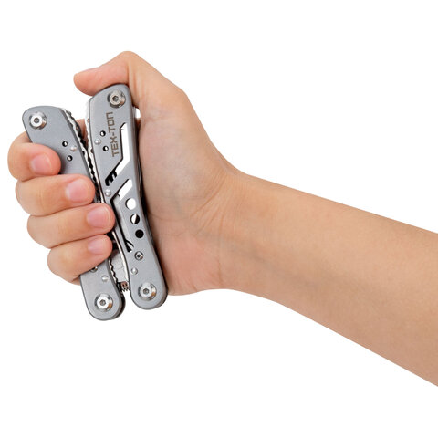 Мультитул армейский туристический с сумкой "22 в 1", пассатижи + 11 бит, нож, ТЕХ-ТОП, 671242 - фото 4