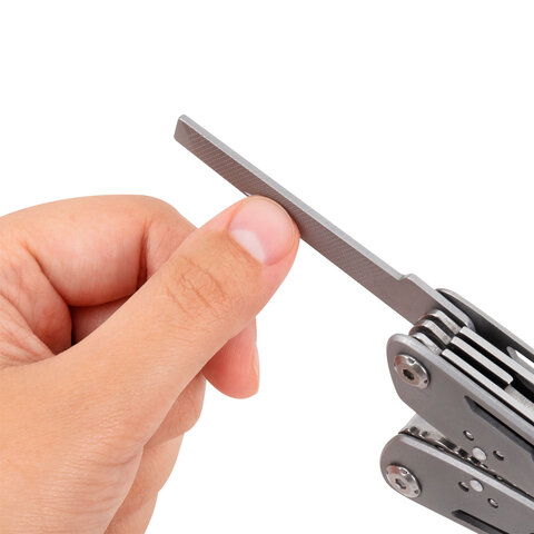 Мультитул армейский туристический с сумкой "22 в 1", пассатижи + 11 бит, нож, ТЕХ-ТОП, 671242 - фото 11