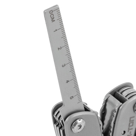 Мультитул армейский туристический с сумкой "22 в 1", пассатижи + 11 бит, нож, ТЕХ-ТОП, 671242 - фото 21