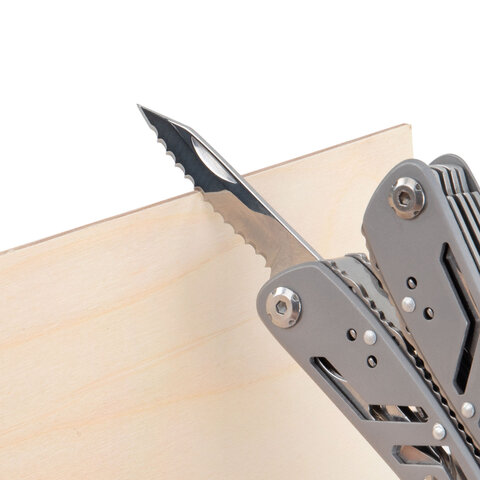 Мультитул армейский туристический с сумкой "22 в 1", пассатижи + 11 бит, нож, ТЕХ-ТОП, 671242 - фото 20