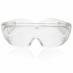 Очки защитные открытые ЕЛАНПЛАСТ &laquo;Люцерна&raquo;, прозрачные, ударопрочный поликарбонат, ОЧК304