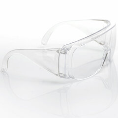 Очки защитные открытые ЕЛАНПЛАСТ &laquo;Люцерна&raquo;, прозрачные, ударопрочный поликарбонат, ОЧК304