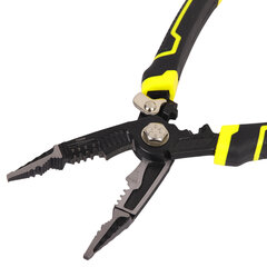 Плоскогубцы многофункциональные 14 в 1, 220 мм, CR-V – хромванадиевая сталь, ГРАНДМАСТЕР, PL-220, 671257