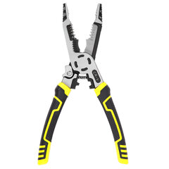 Плоскогубцы многофункциональные 15 в 1, 225 мм, CR-V – хромванадиевая сталь, ГРАНДМАСТЕР, PL-225, 671258