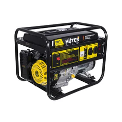Бензиновый генератор HUTER DY6500L, 5500 Вт, 13 л.с., 4-тактный, 22 л, ручной стартер, 64/<wbr/>1/6