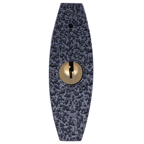 Замок навесной чугунный 75мм "Влагонепроницаемый", полимерное покрытие, 3 ключа, RABBITEX, 671299