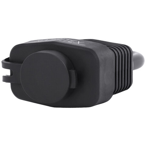 Замок навесной стальной 40мм "Всепогодный" оцинкованный, прорезиненный, 3 ключа, RABBITEX, 671300