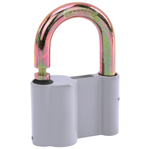 Замок навесной алюминиевый 80мм "Стандарт", 3 ключа, RABBITEX, 671306