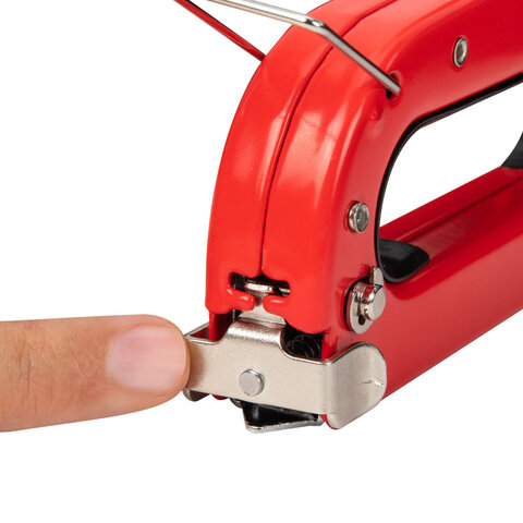 Степлер мебельный стальной, тип 53, 4-8мм, +200 скоб, RABBITEX, 671322