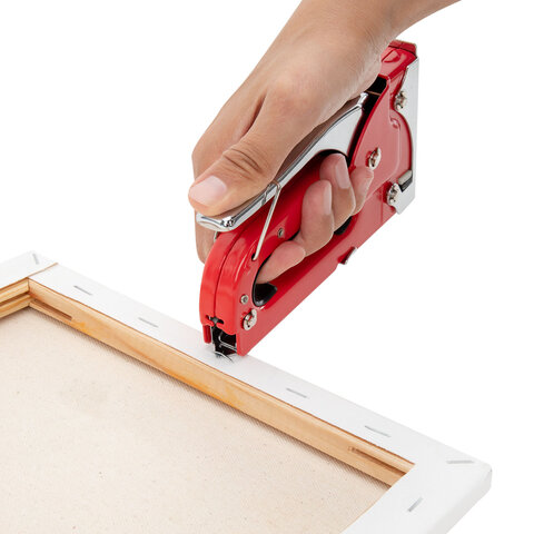 Степлер мебельный стальной, тип 53, 4-8мм, +200 скоб, RABBITEX, 671322