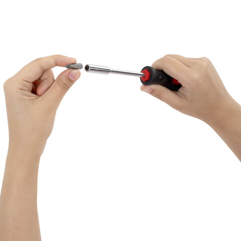 Набор инструментов столярно-слесарный, 40 предметов, пластиковый кейс, ГРАНДМАСТЕР, 671332