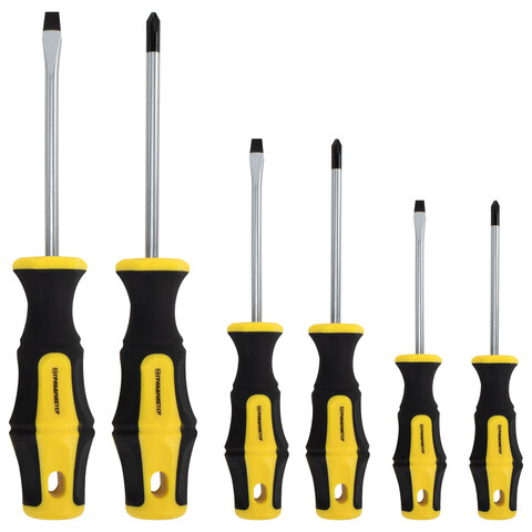 Набор отверток и бит, 65 предметов, двухкомпонентные рукоятки, пластиковый кейс, ГРАНДМАСТЕР, 671334 - фото 11