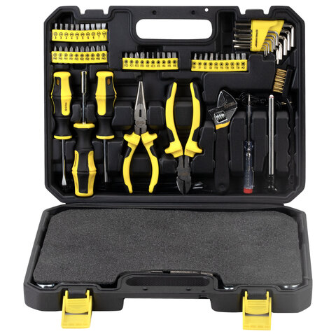 Набор инструментов для автомобиля, 122 предмета, пластиковый кейс, ГРАНДМАСТЕР, 671335 - фото 4