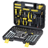 Набор инструментов для автомобиля, 122 предмета, пластиковый кейс, ГРАНДМАСТЕР, 671335