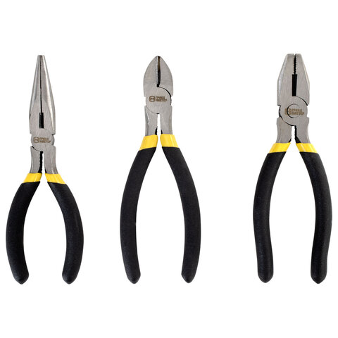 Набор инструментов универсальный, 60 предметов, пластиковый кейс, ГРАНДМАСТЕР, 671338 - фото 15