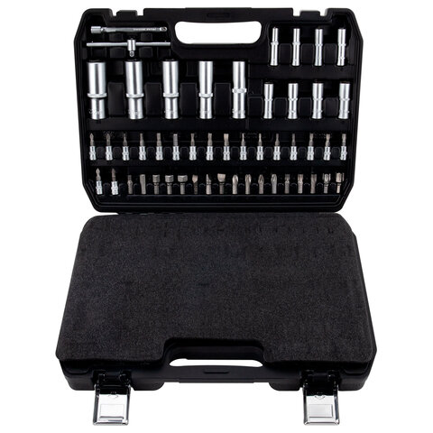 Набор инструментов для автомобиля, 108 предметов, пластиковый кейс, RABBITEX (РАББИТЕКС), 671339 - фото 5