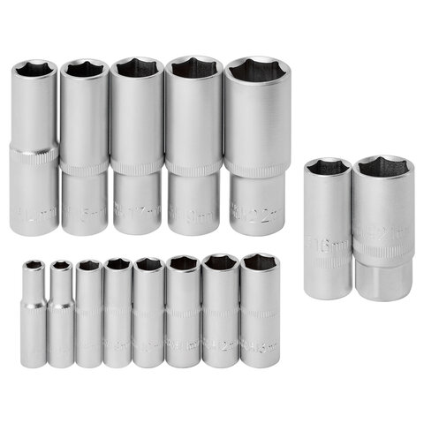 Набор инструментов для автомобиля, 108 предметов, пластиковый кейс, RABBITEX (РАББИТЕКС), 671339 - фото 6