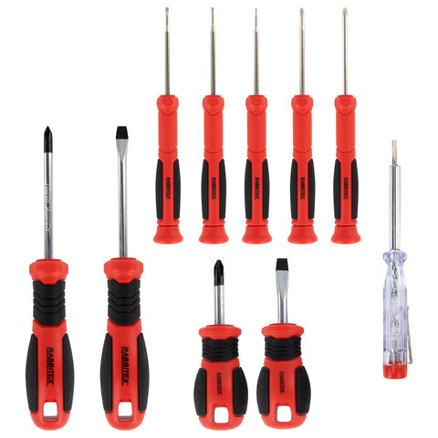 Набор инструментов универсальный, 159 предметов, пластиковый кейс, RABBITEX, 671340