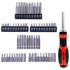 Набор инструментов универсальный, 159 предметов, пластиковый кейс, RABBITEX, 671340